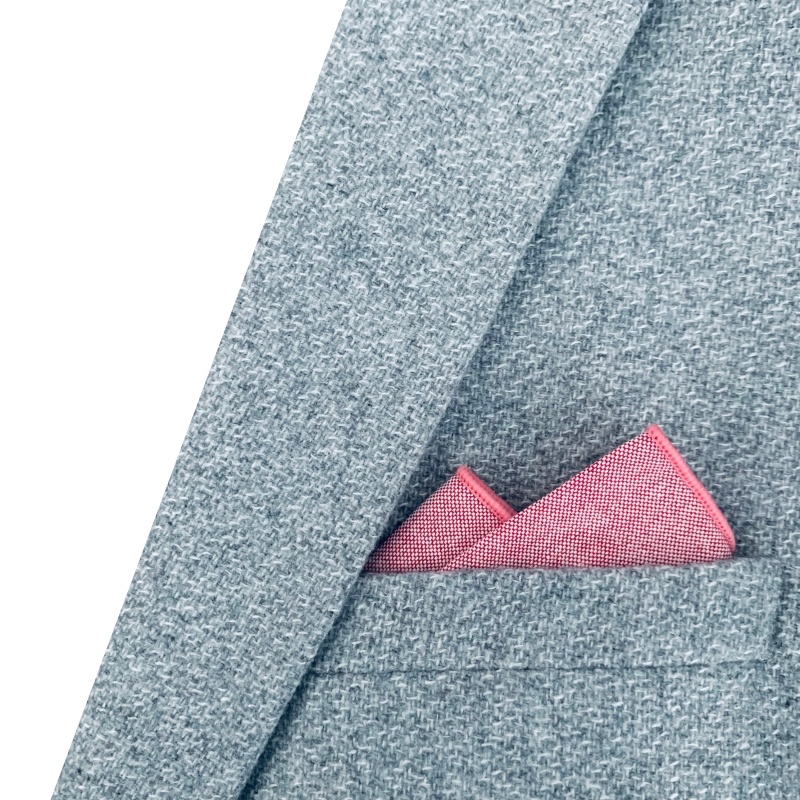 Tmavě růžový kapesník do saka Color Cotton 