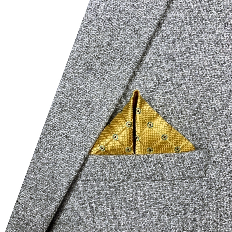 Žlutý kapesník do saka Point 