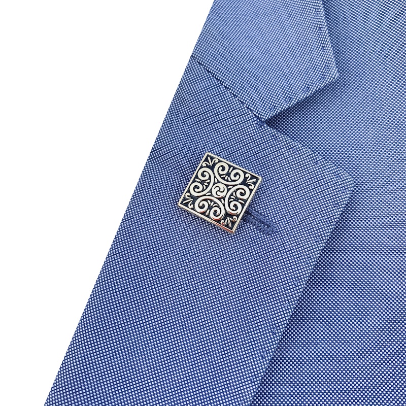 Zlatá brož Luxury Gold ornament 