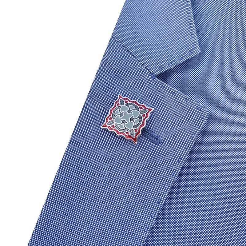 Brož Květinová mozaika 