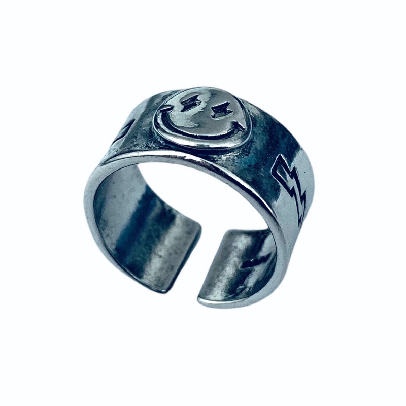 Stříbrný prsten Flash Smile 