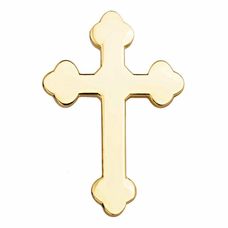 Brož zlatý Velký Kříž 