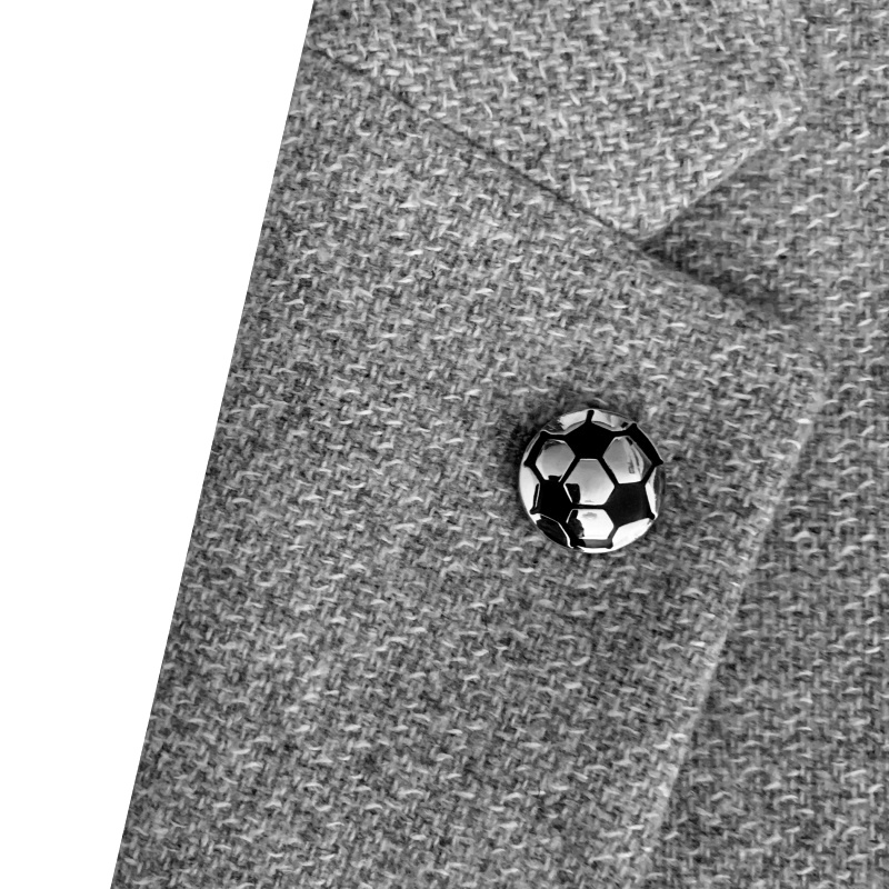 Brož do saka Fotbalový míč retro 