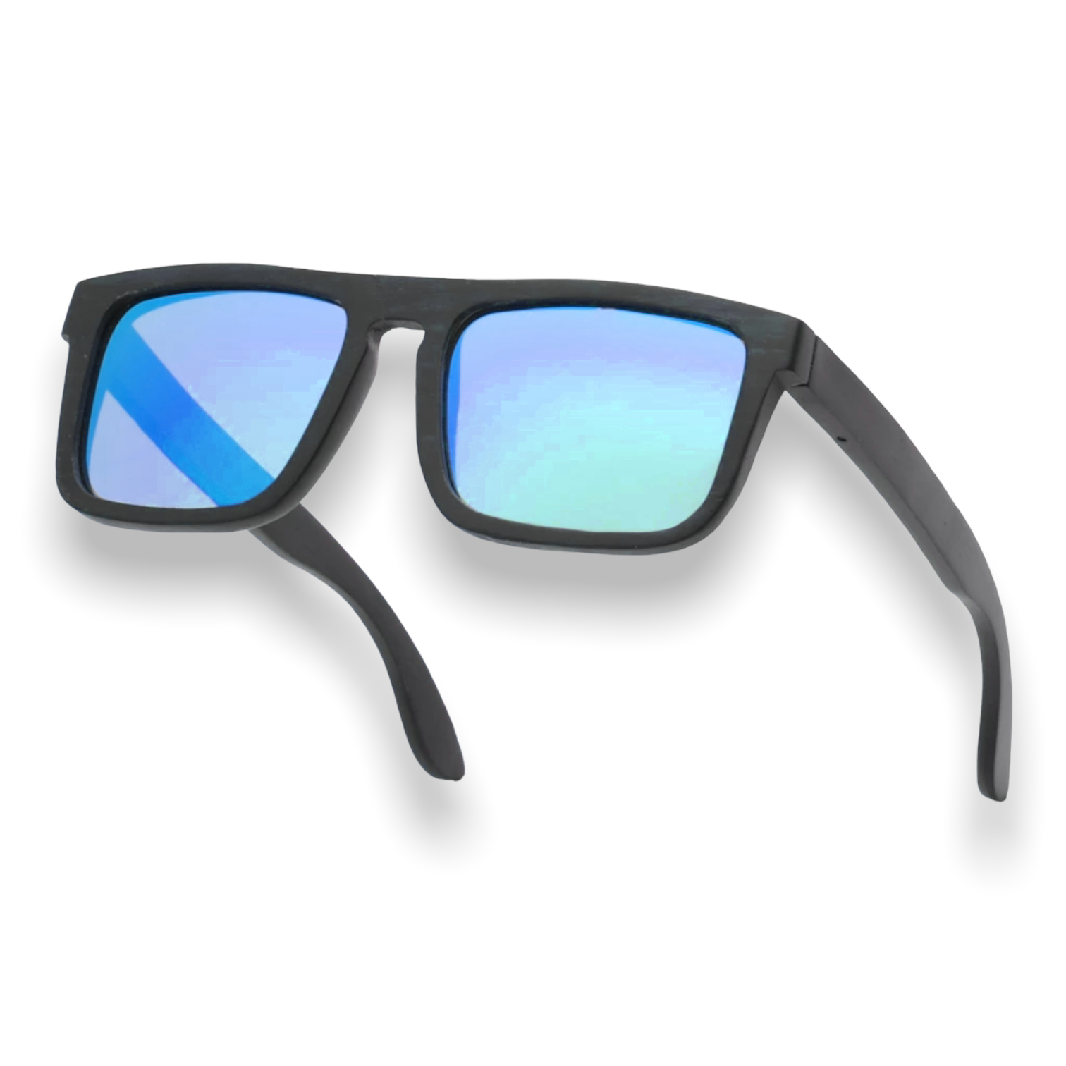 Dřevěné zrcadlové sluneční brýle Wood EYE