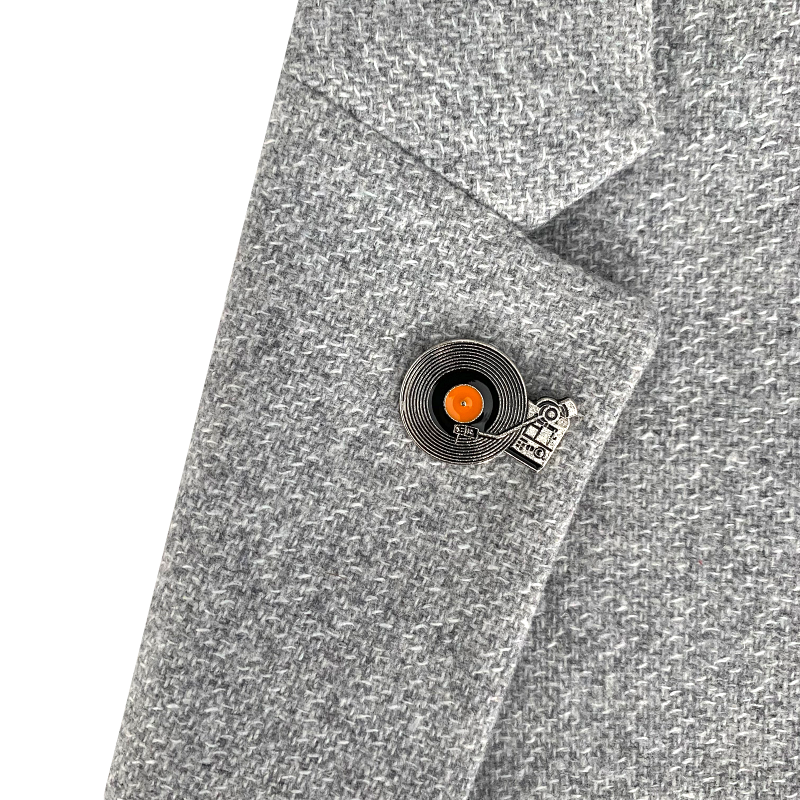 Brož Gramofon s LP deskou 