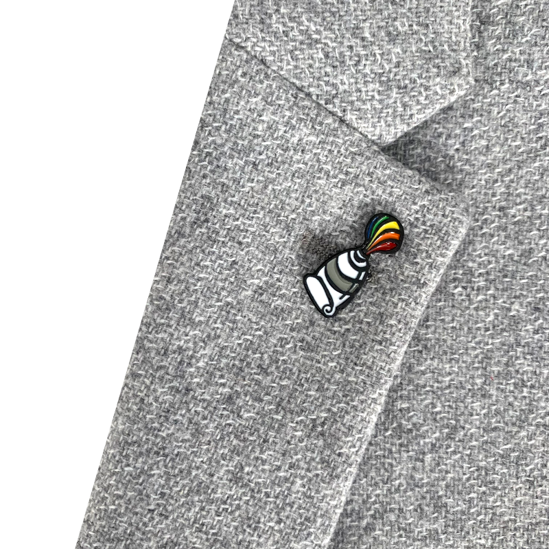 Brož Tuba s barvami 