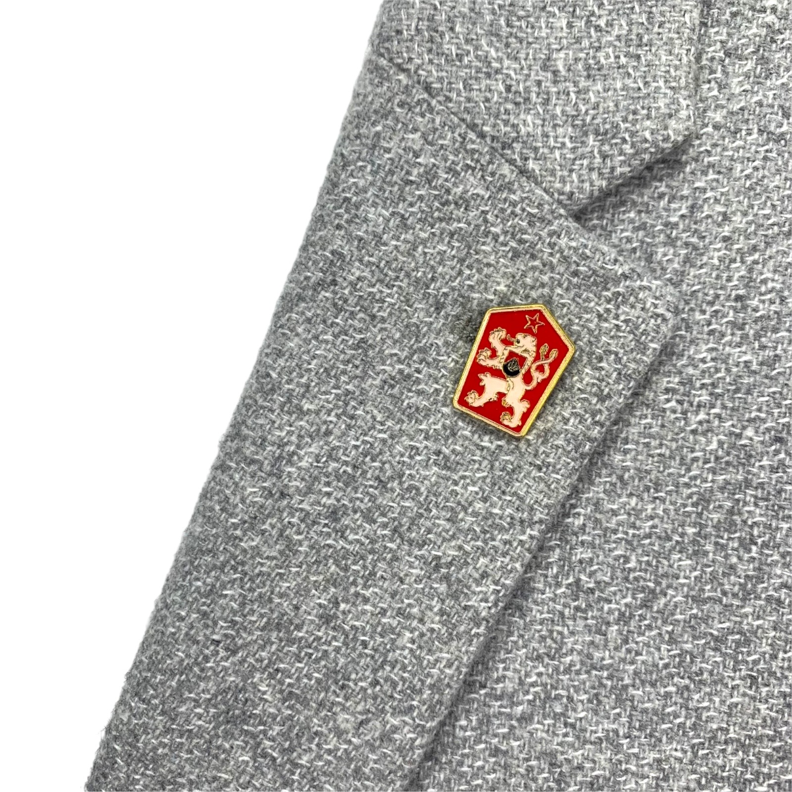 Zlatá brož Velký znak ČSSR Lev 