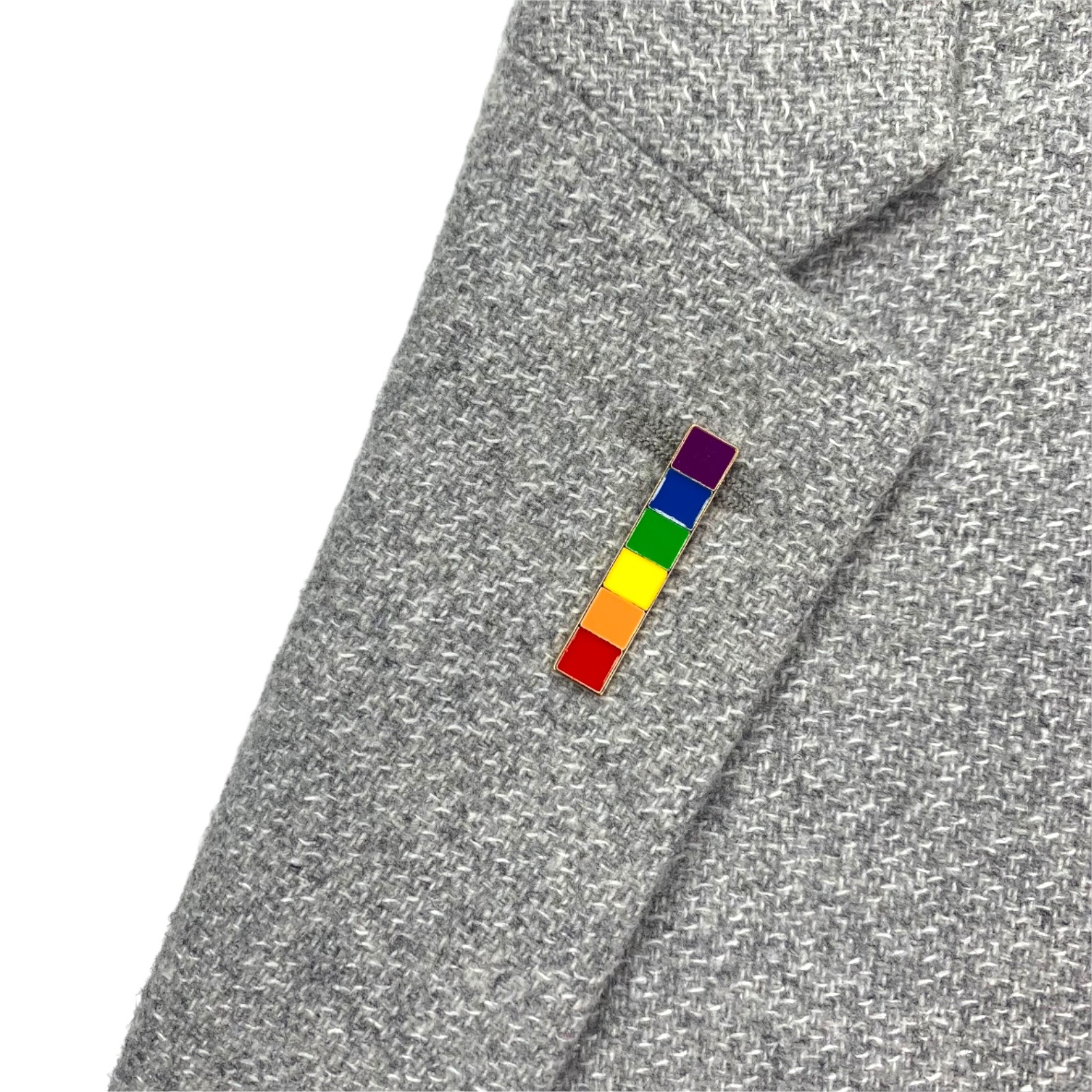 Zlatá brož Spektrum barev LGBT