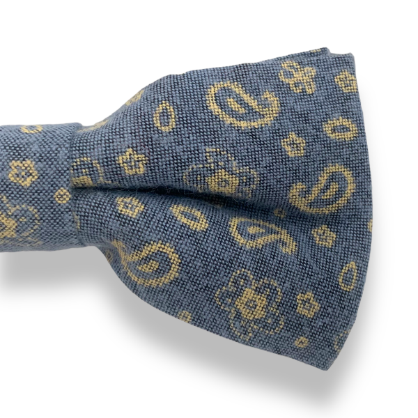 Modrý motýlek Cotton Decor