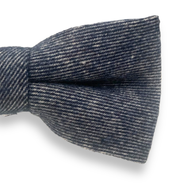 Modro - bílý motýlek Cotton 