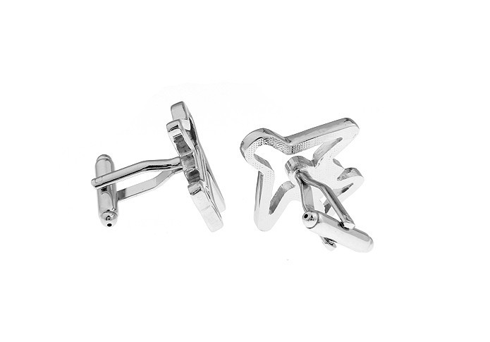 Manžetové knoflíčky Letadlo - obrys