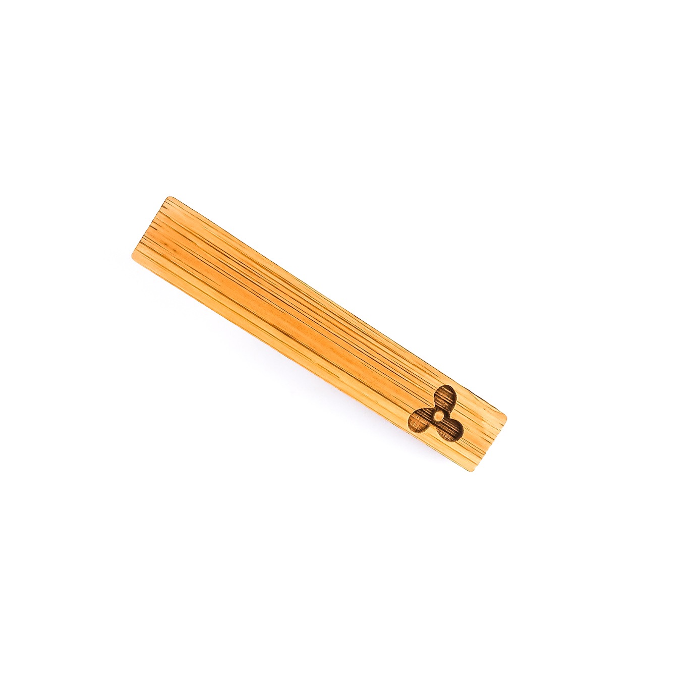 Dřevěná spona na kravatu Vrtule