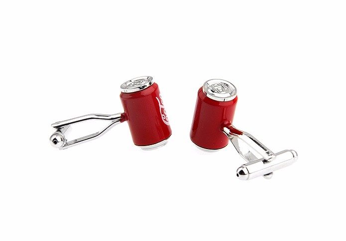Manžetové knoflíčky Plechovka Coke
