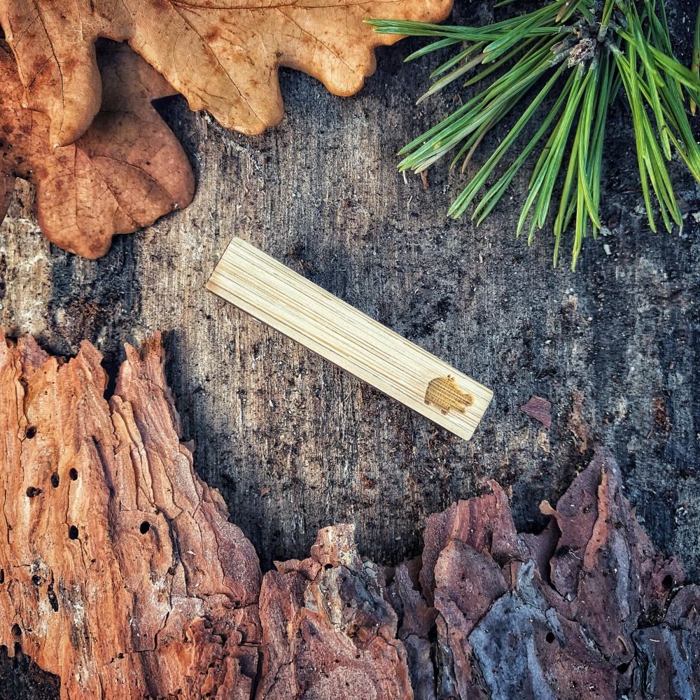 Dřevěná spona na kravatu Hroch