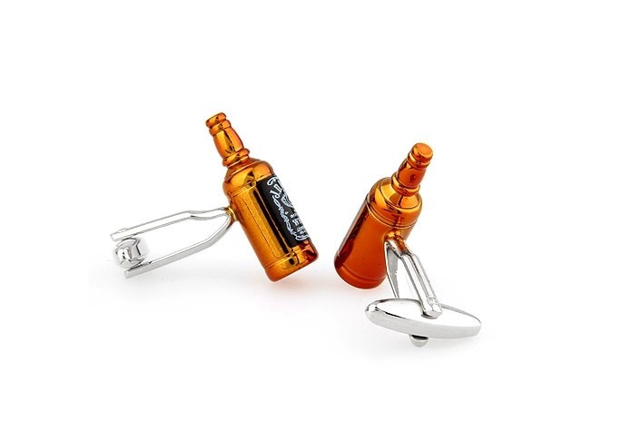 Manžetové knoflíčky Láhev whiskey 