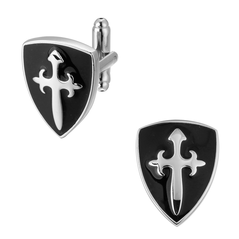Manžetové knoflíčky Rytířský štít 