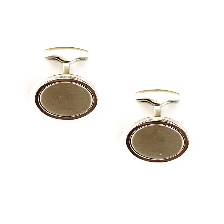 Manžetové knoflíčky Fashion Silver