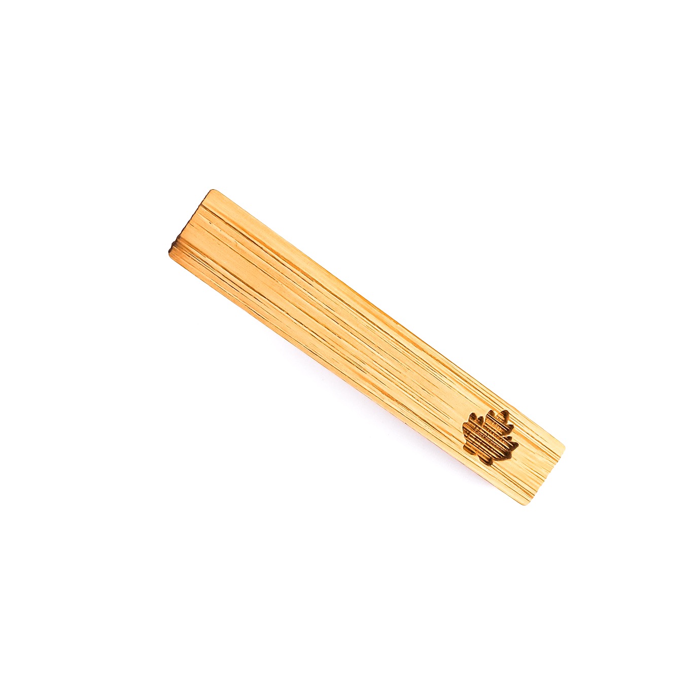 Dřevěná spona na kravatu Javorový list 