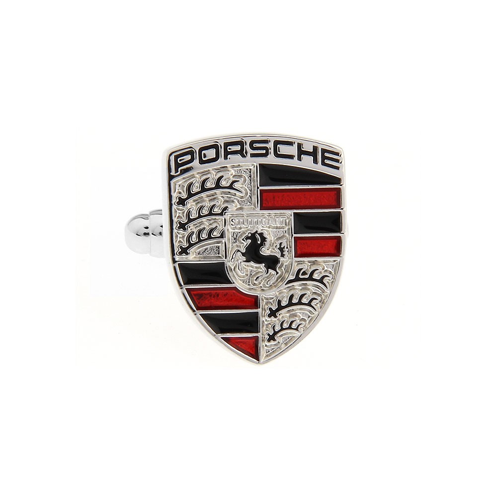 Manžetové knoflíčky Porsche stříbrné