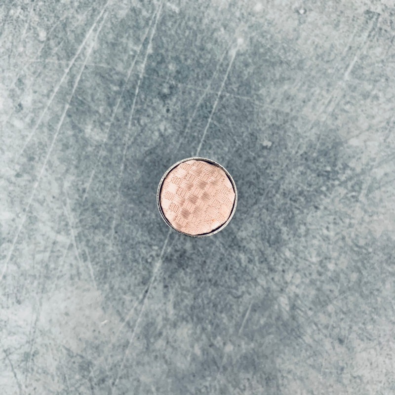 LMK Manžetové knoflíčky Kostičky - Champagne