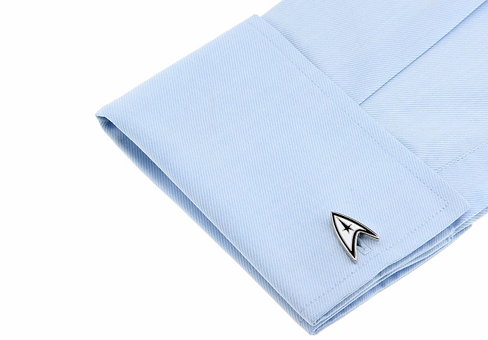 Set - spona na kravatu a manžetové knoflíčky Star Trek 