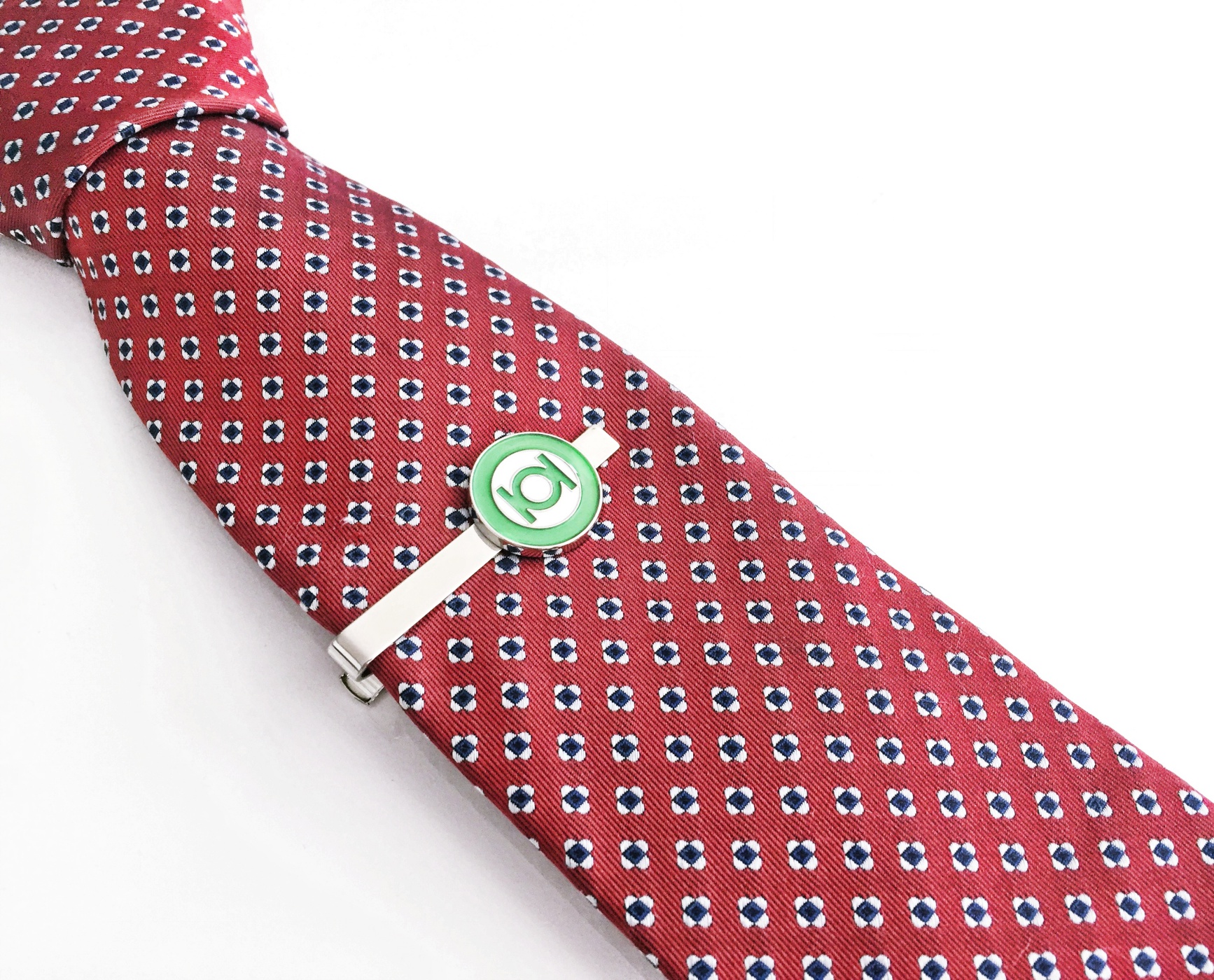 Set - spona na kravatu a manžetové knoflíčky Green Lantern 