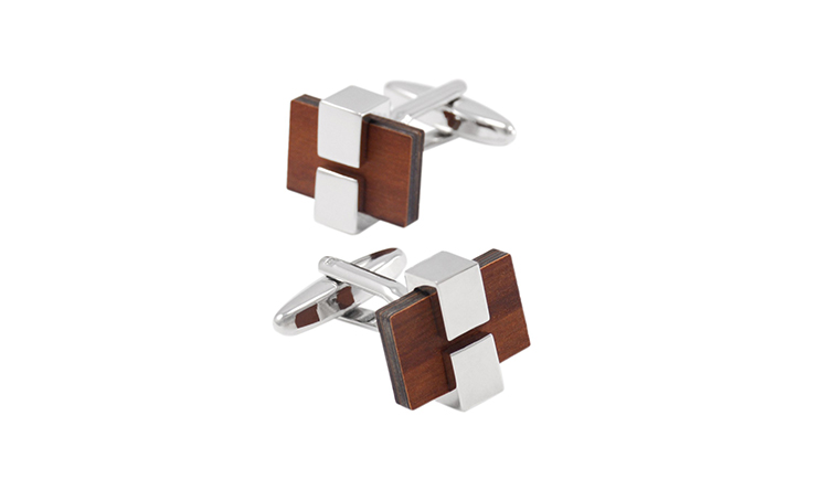 Manžetové knoflíčky Wood clips