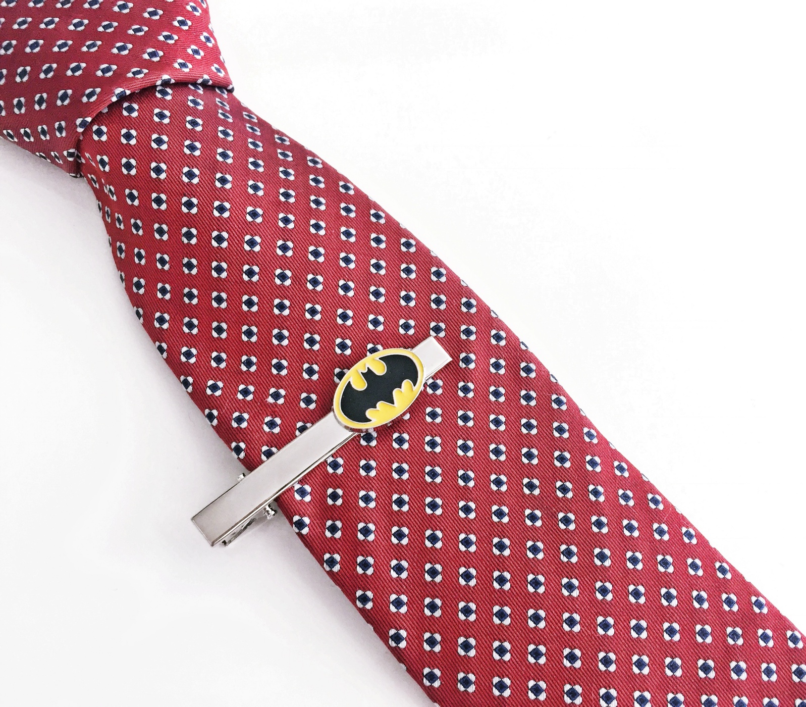 Set - spona na kravatu a manžetové knoflíčky Batman logo I.