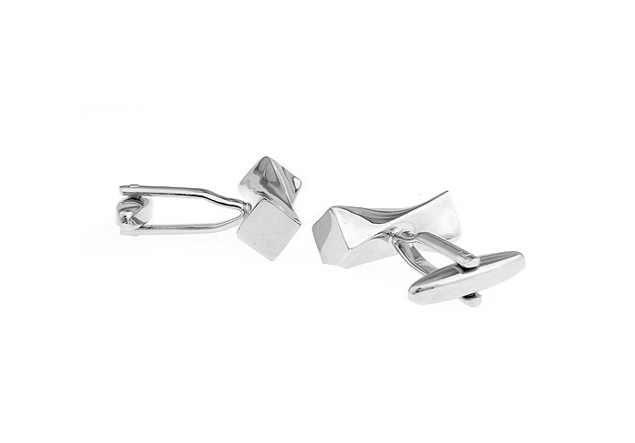 Manžetové knoflíčky Hranol zkroucený 