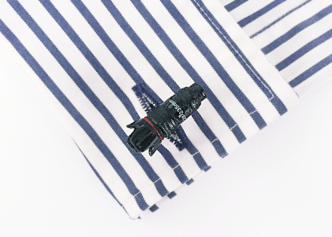 Manžetové knoflíčky Objektiv fotoaparátu