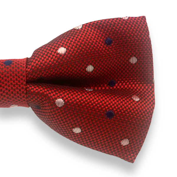 Motýlek Puntík - rudý 