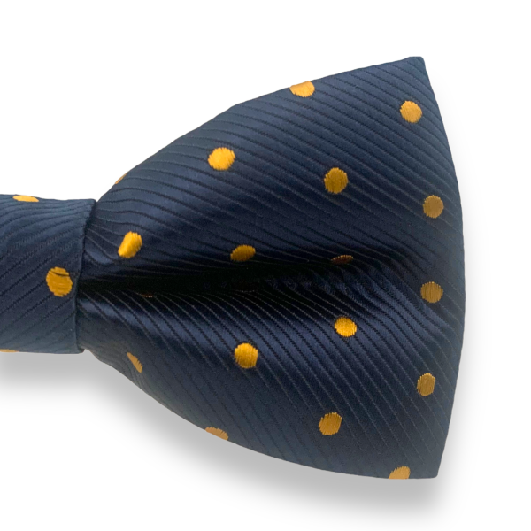 Modrý motýlek Gold dot 