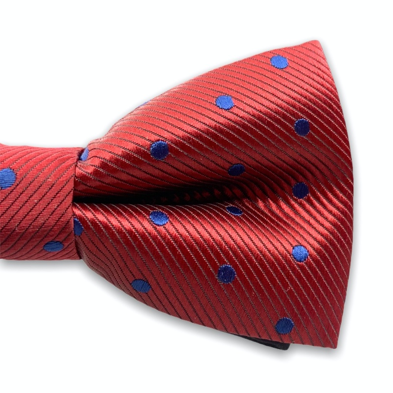 Vínový motýlek Blue dot 