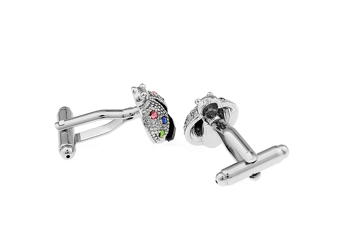 Manžetové knoflíčky Beruška s krystaly 
