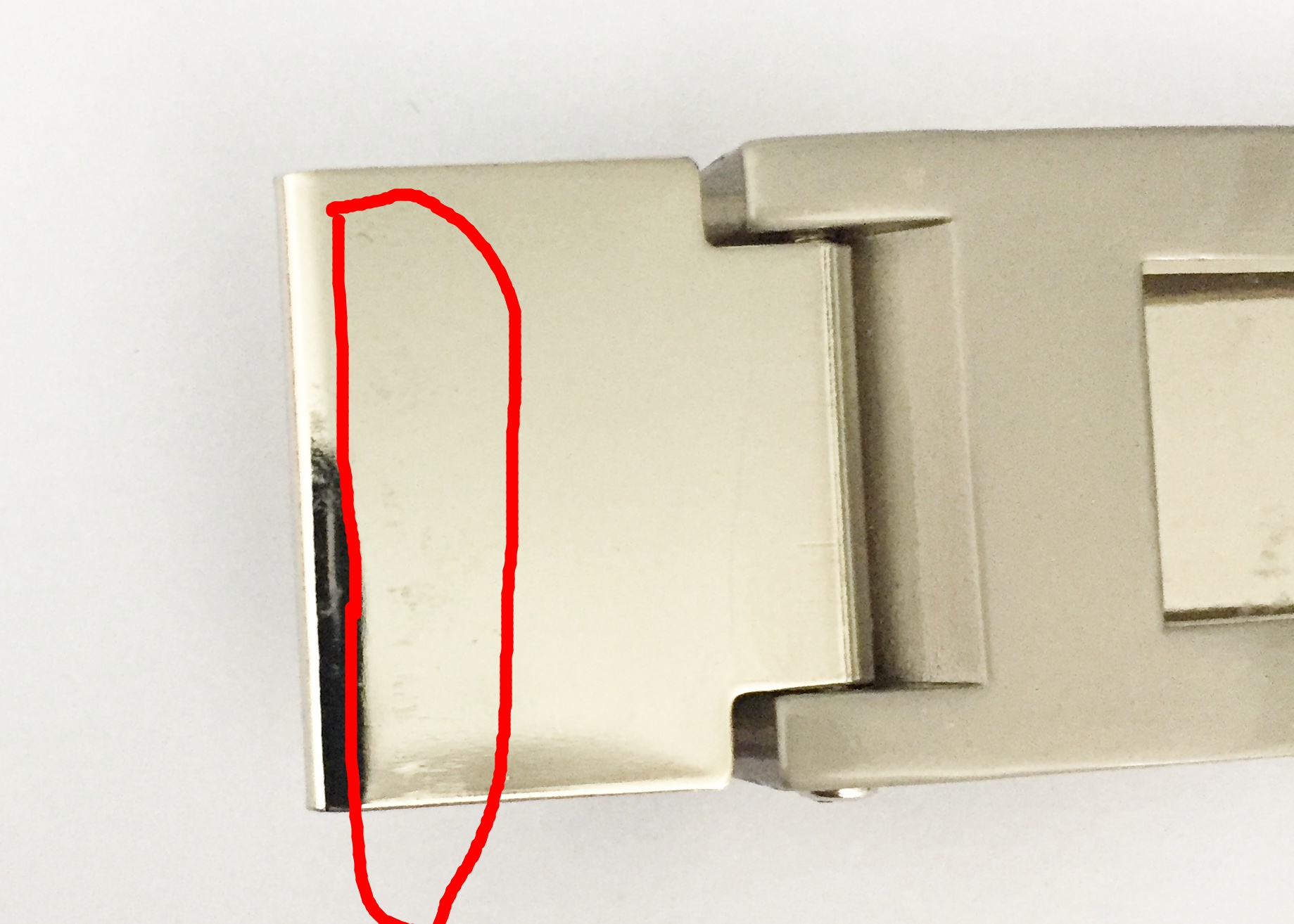 Stříbrná spona na peníze Open  II. kategorie 