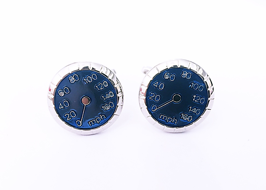 Manžetové knoflíčky Tachometr II. kategorie 