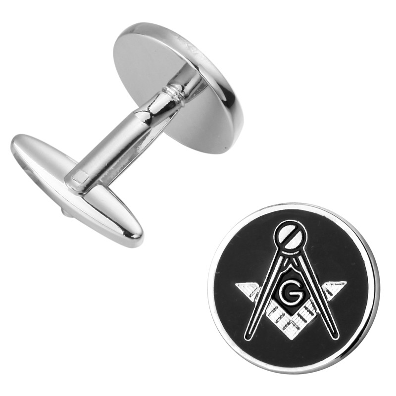 Manžetové knoflíčky Zednářský symbol
