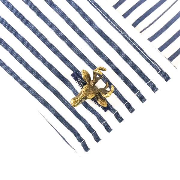 Manžetové knoflíčky Losí hlava vintage 