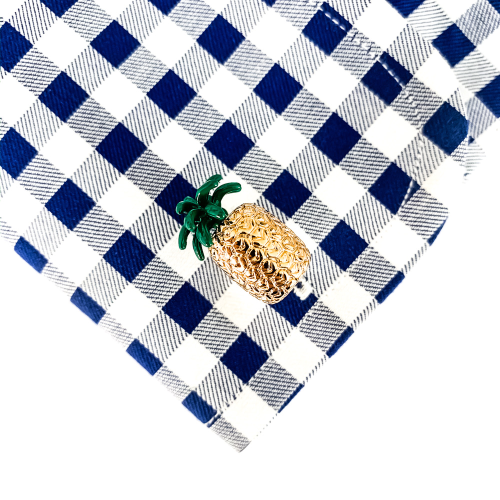 Manžetové knoflíčky Ananas 