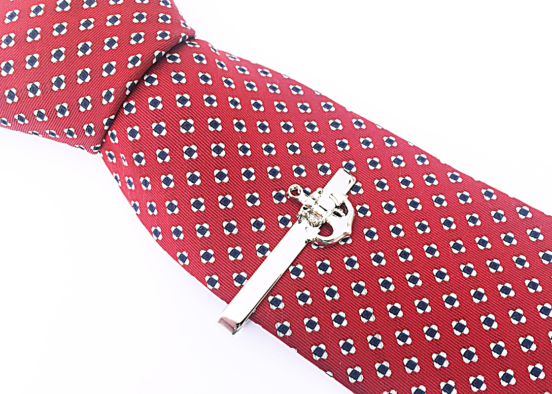 Set - spona na kravatu a manžetové knoflíčky Kotva 