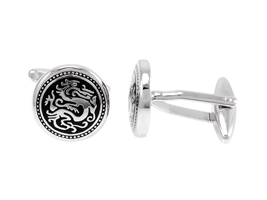 Manžetové knoflíčky Silver dragon 
