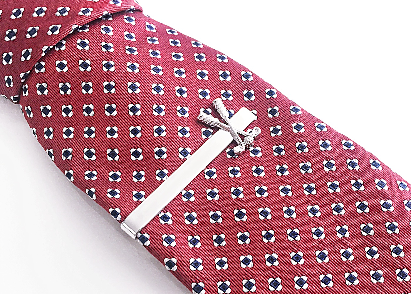 Set - spona na kravatu a manžetové knoflíčky Golf