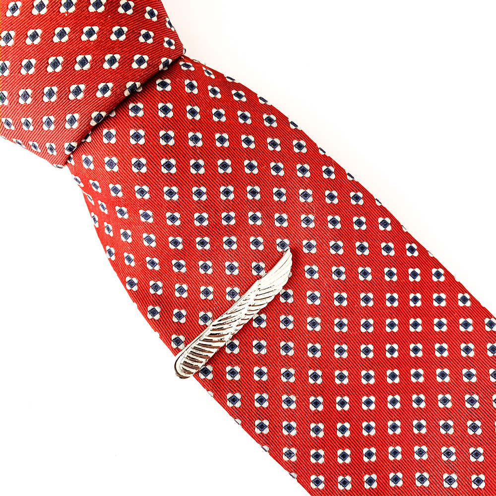 Set - spona na kravatu a manžetové knoflíčky Křídla 