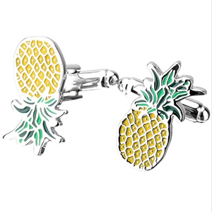 Manžetové knoflíčky Ananas I. 