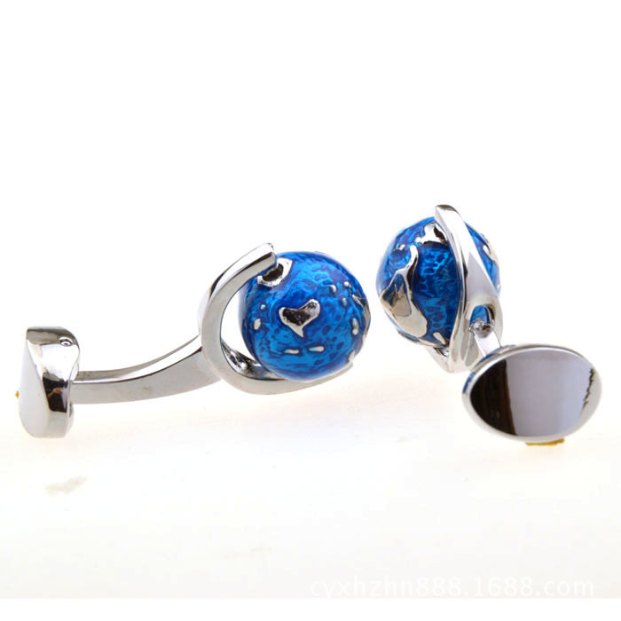 Manžetové knoflíčky Rotující Zeměkoule