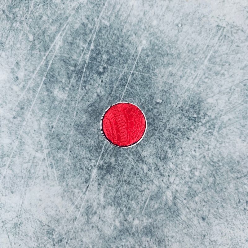 Manžetové knoflíčky Vintage červené 