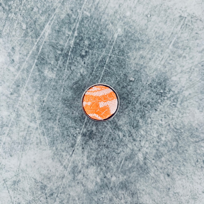 Manžetové knoflíčky Vintage oranžové 