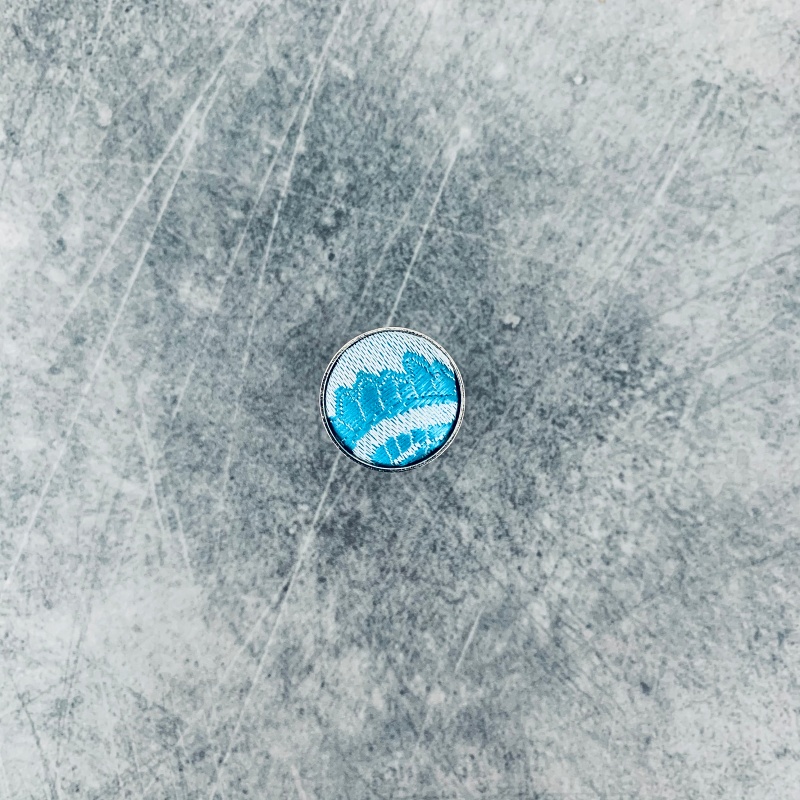 Manžetové knoflíčky Vintage světle modré 