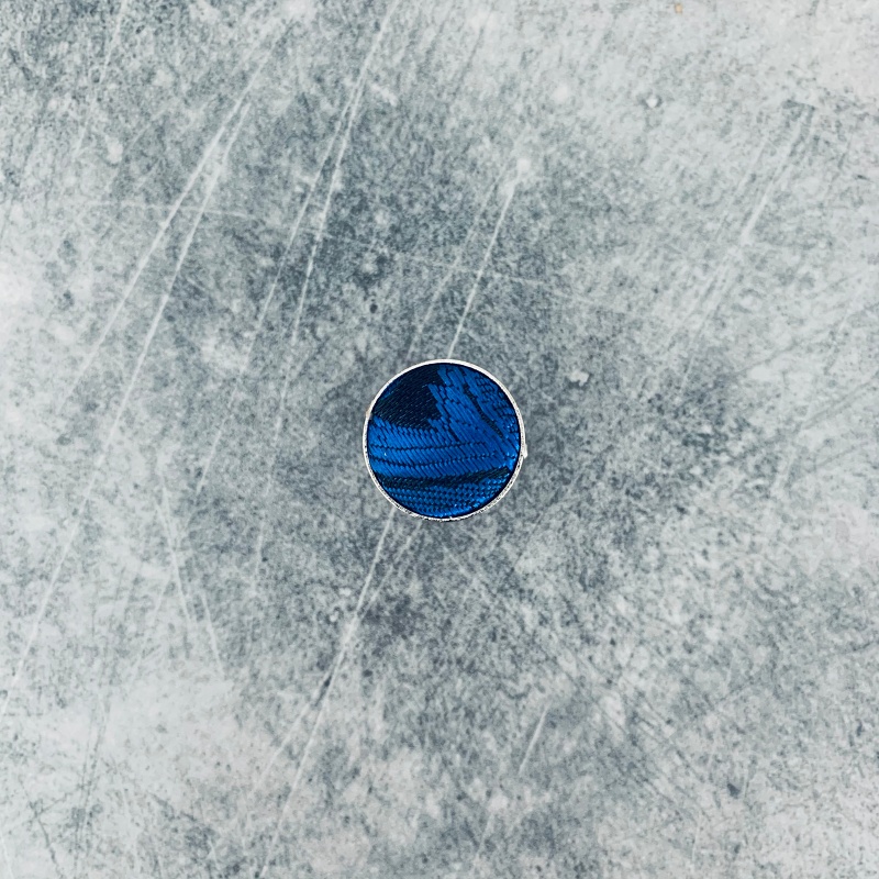 Manžetové knoflíčky Vintage modré 