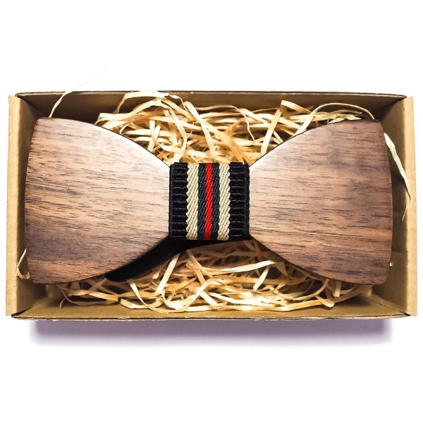 Dřevěný pánský motýlek Classic GC